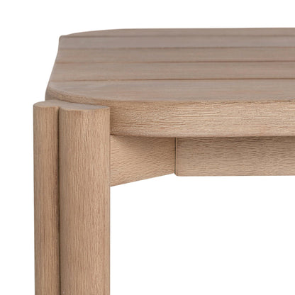 Butterscotch Eucalyptus Wood Outdoor Bar & Counter Table Oliver Outdoor Gathering Table Collection