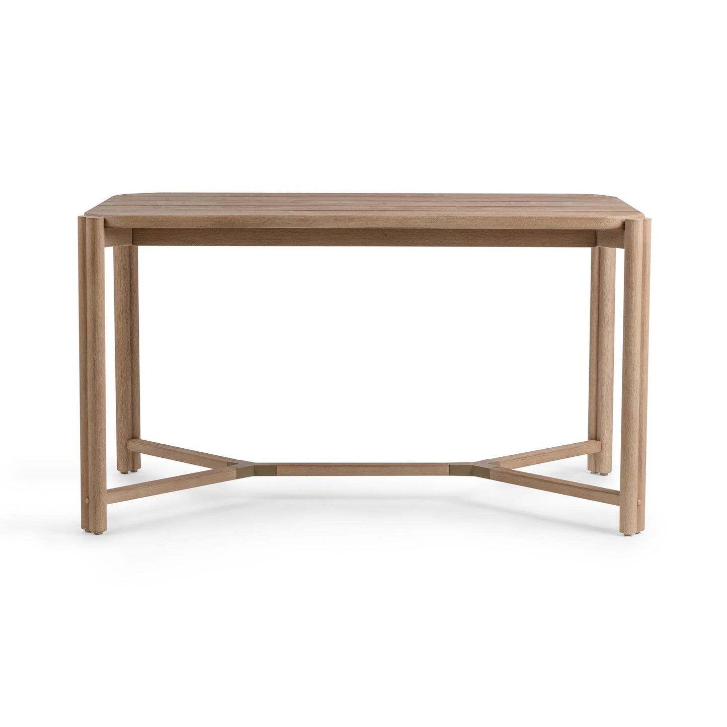 Butterscotch Eucalyptus Wood Outdoor Bar & Counter Table Oliver Outdoor Counter Table Collection