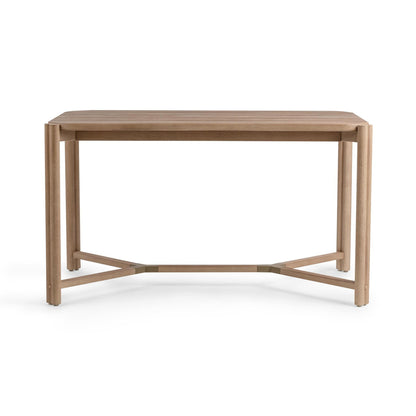 Butterscotch Eucalyptus Wood Outdoor Bar & Counter Table Oliver Outdoor Counter Table Collection