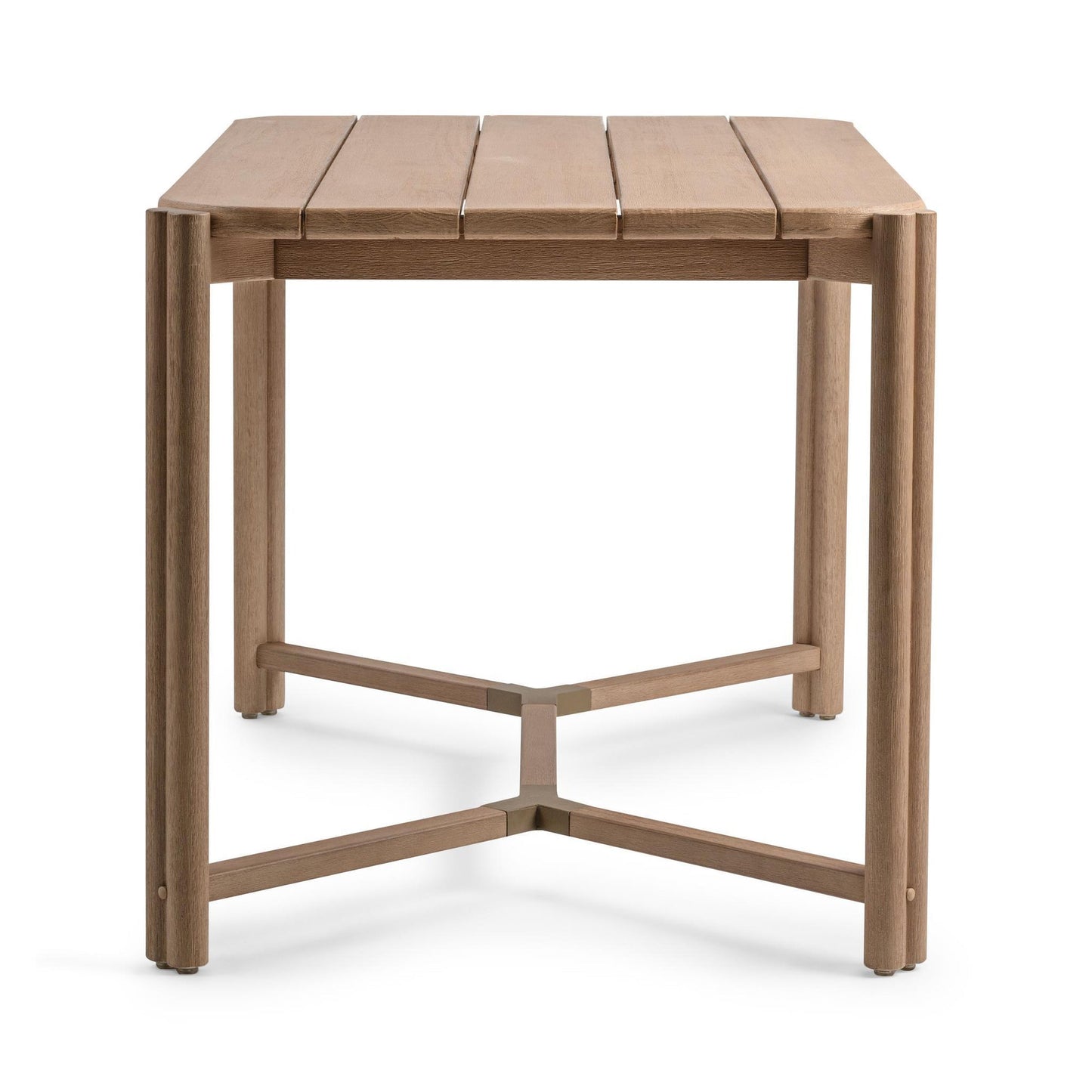 Butterscotch Eucalyptus Wood Outdoor Bar & Counter Table Oliver Outdoor Counter Table Collection