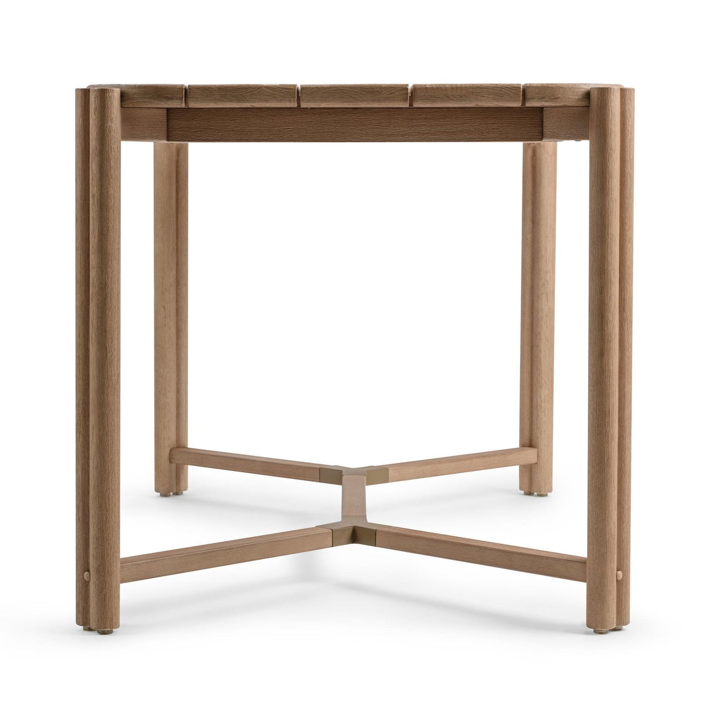 Butterscotch Eucalyptus Wood Outdoor Bar & Counter Table Oliver Outdoor Counter Table Collection