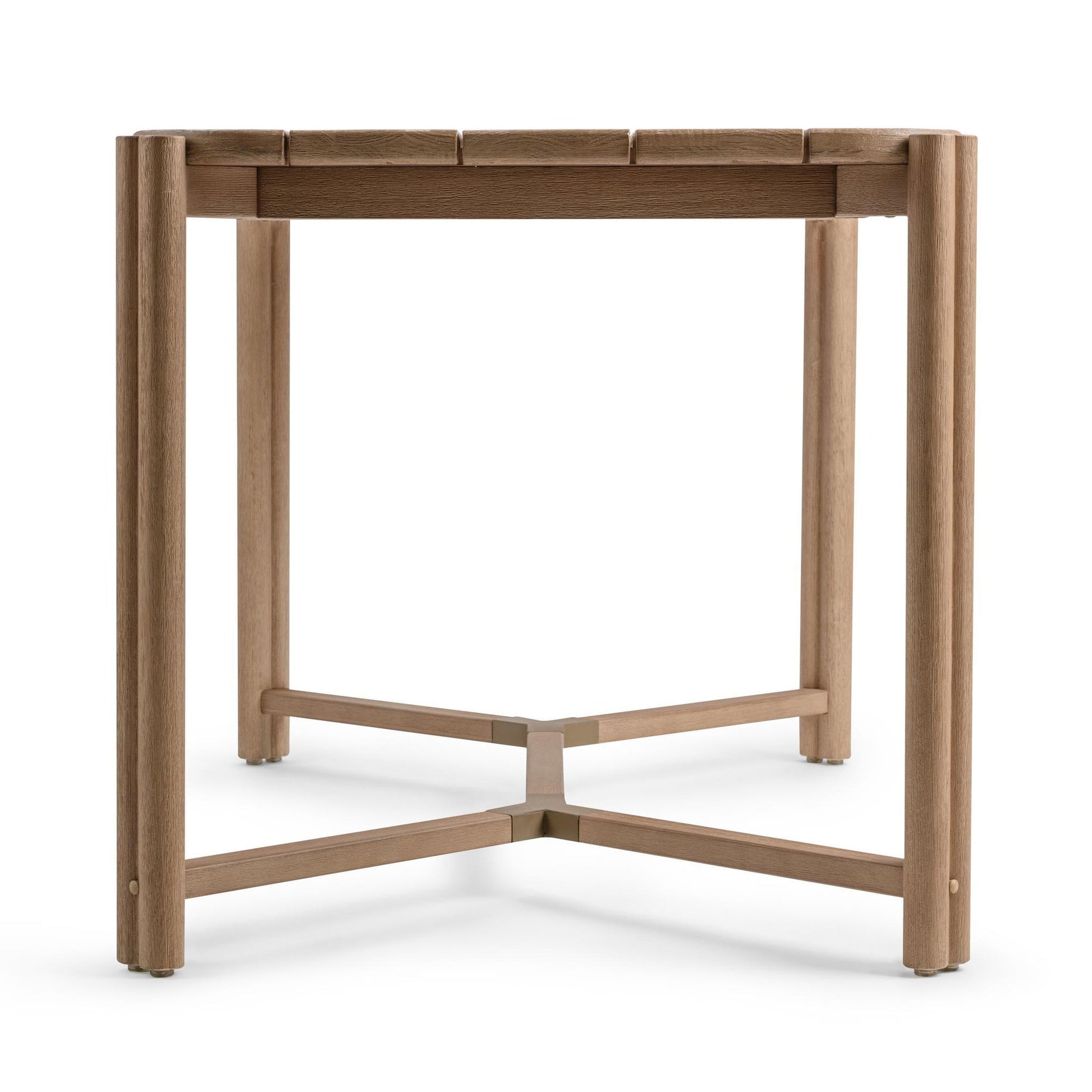 Butterscotch Eucalyptus Wood Outdoor Bar & Counter Table Oliver Outdoor Counter Table Collection