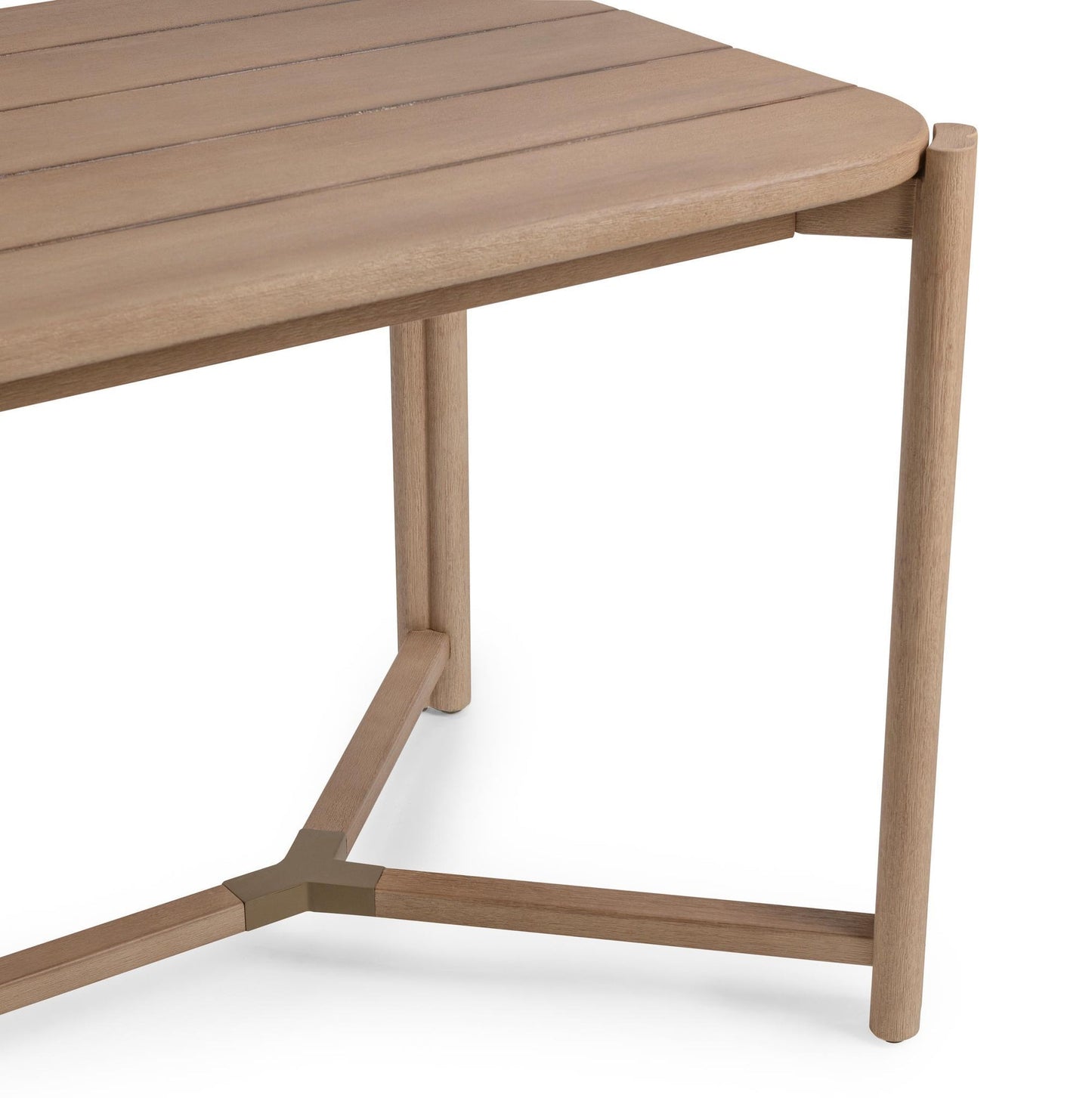 Butterscotch Eucalyptus Wood Outdoor Bar & Counter Table Oliver Outdoor Counter Table Collection