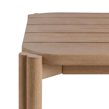Butterscotch Eucalyptus Wood Outdoor Bar & Counter Table Oliver Outdoor Counter Table Collection