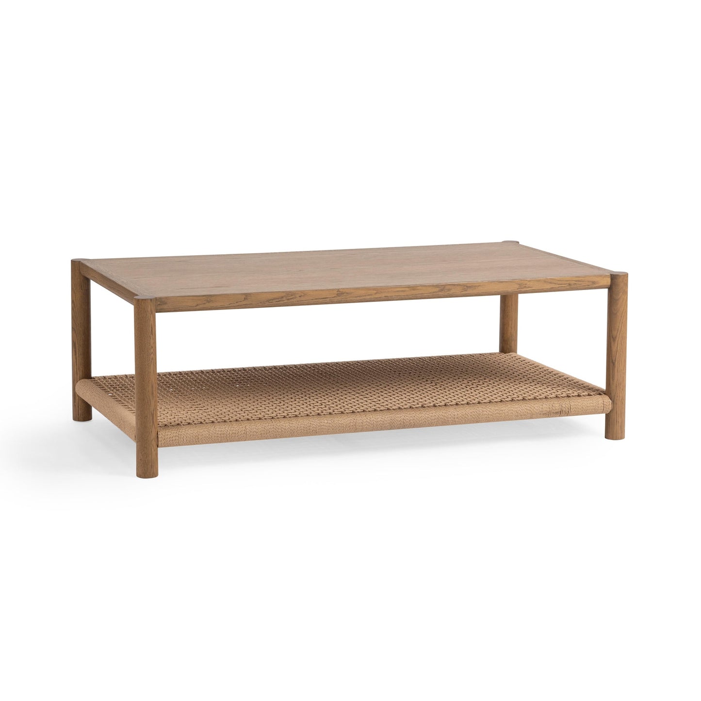 Imperial Brown Oak Veneer Coffee Table Jilian Coffee Table Collection