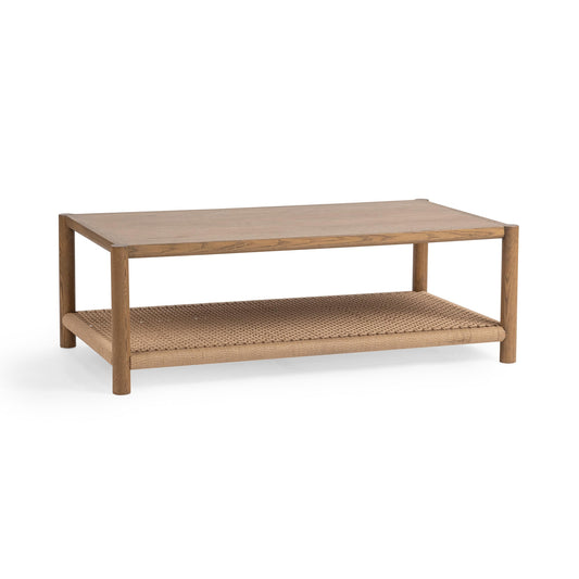 Imperial Brown Oak Veneer Coffee Table Jilian Coffee Table Collection