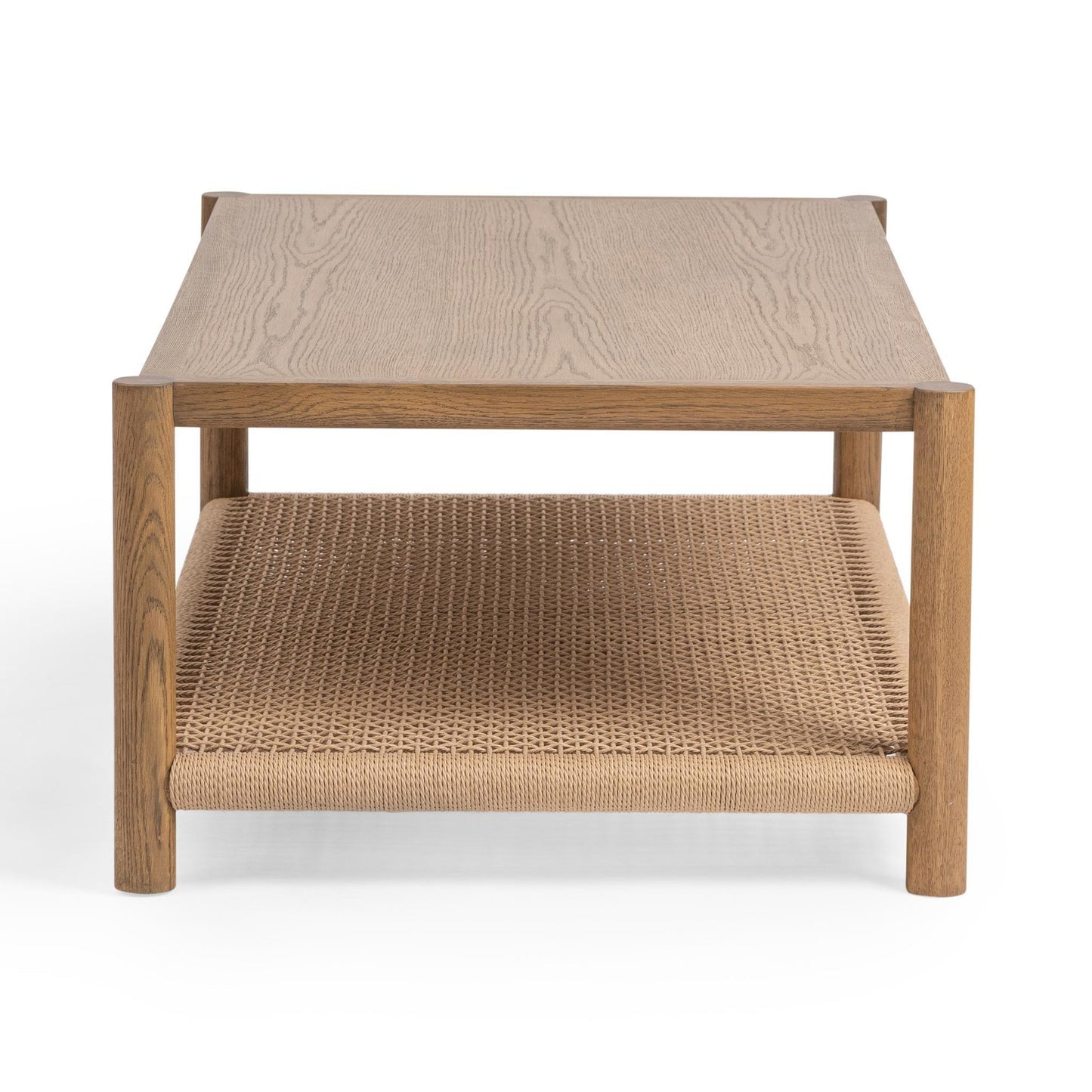 Imperial Brown Oak Veneer Coffee Table Jilian Coffee Table Collection