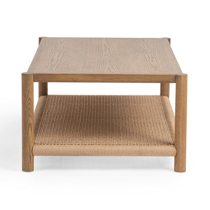 Imperial Brown Oak Veneer Coffee Table Jilian Coffee Table Collection