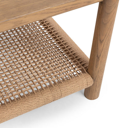 Imperial Brown Oak Veneer Coffee Table Jilian Coffee Table Collection