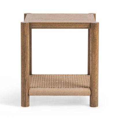 Imperial Brown Oak Veneer Accent & End Table Jilian End Table Collection