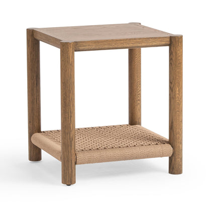 Imperial Brown Oak Veneer Accent & End Table Jilian End Table Collection
