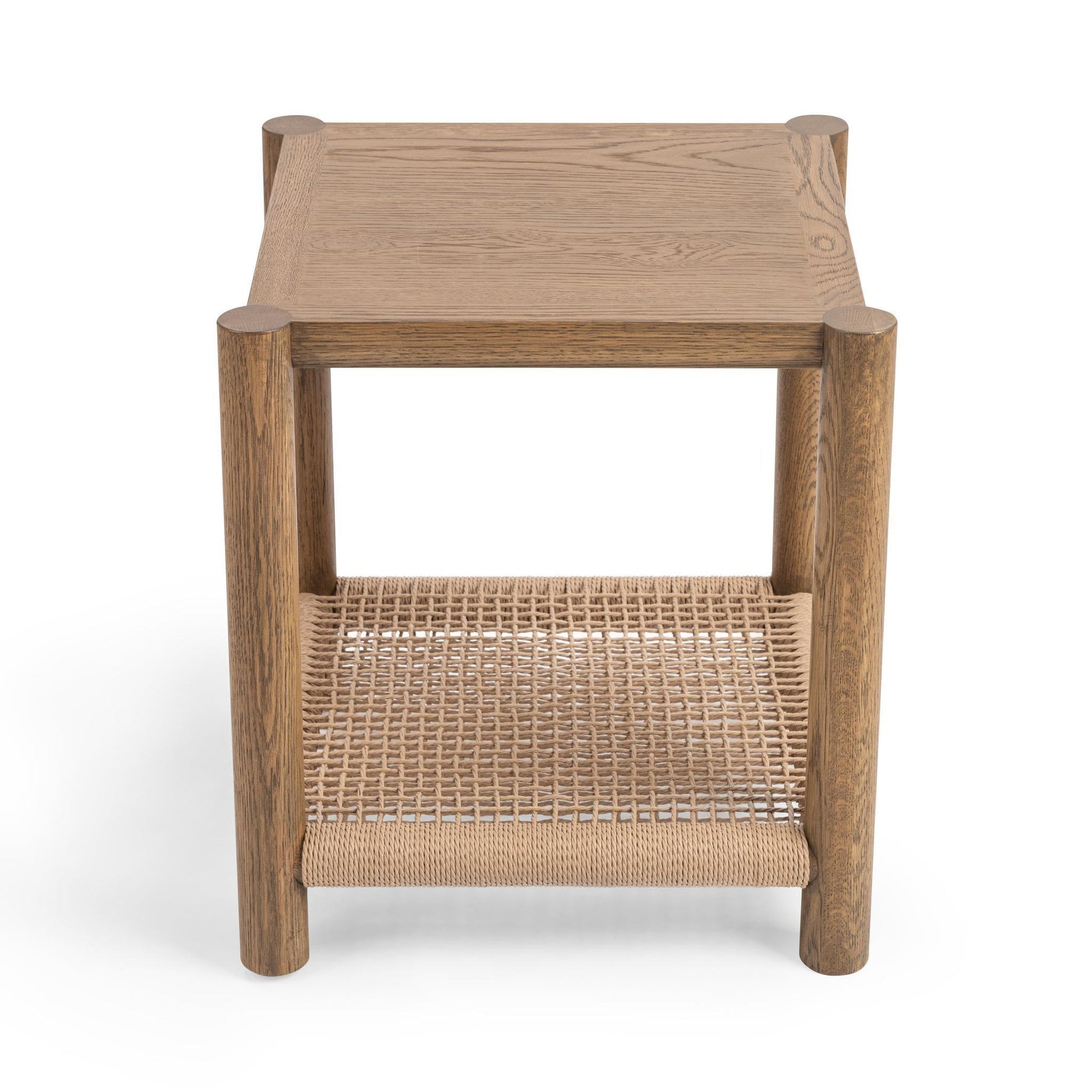 Imperial Brown Oak Veneer Accent & End Table Jilian End Table Collection