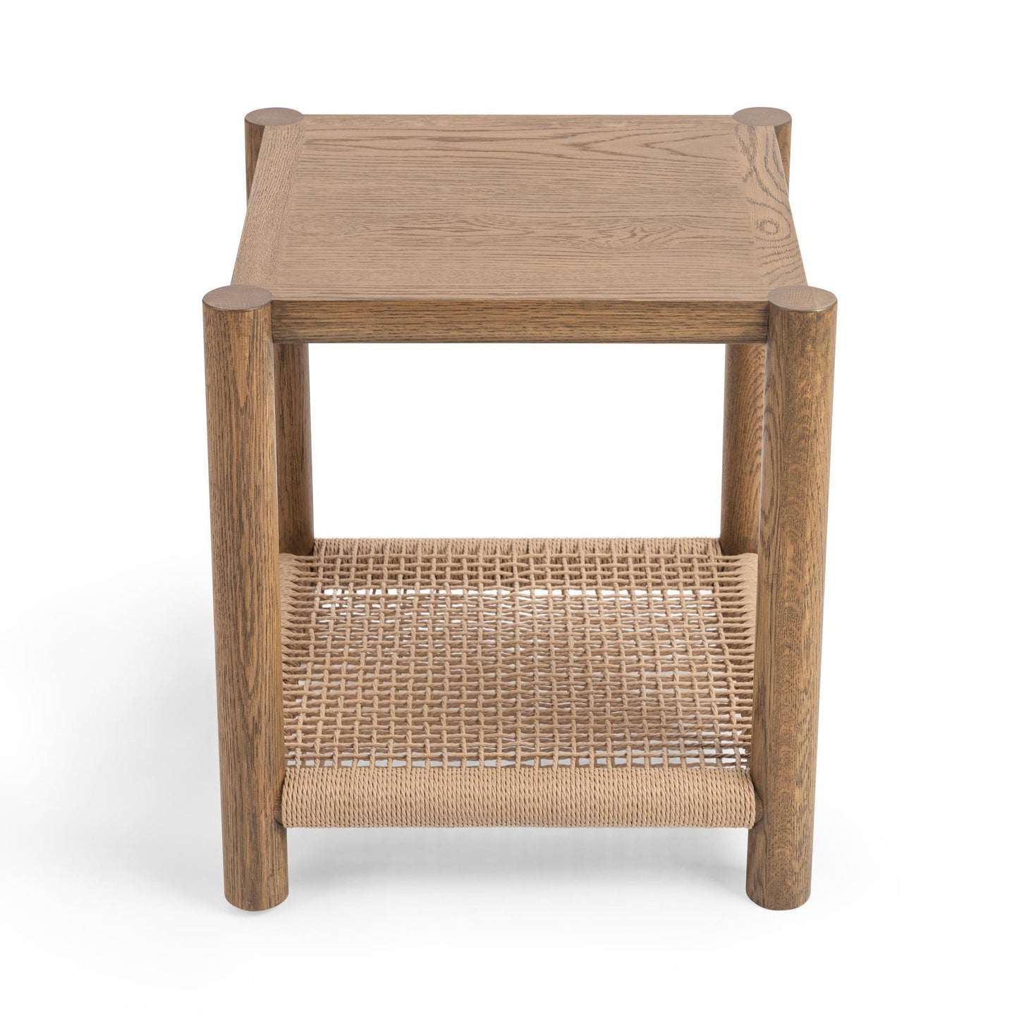 Imperial Brown Oak Veneer Accent & End Table Jilian End Table Collection