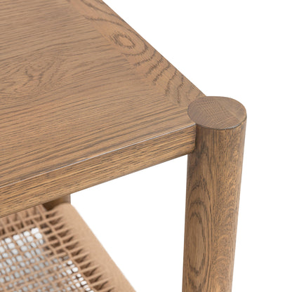Imperial Brown Oak Veneer Accent & End Table Jilian End Table Collection