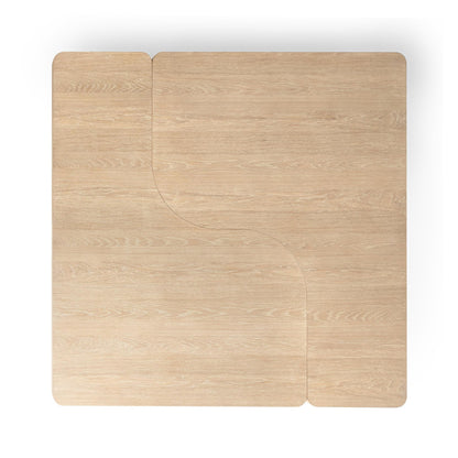 Coastal Drift Oak Veneer Coffee Table Melina 2 Piece Coffee Table Collection