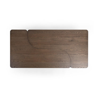 Havana Brown Oak Veneer Coffee Table Melina 2 Piece Coffee Table Collection