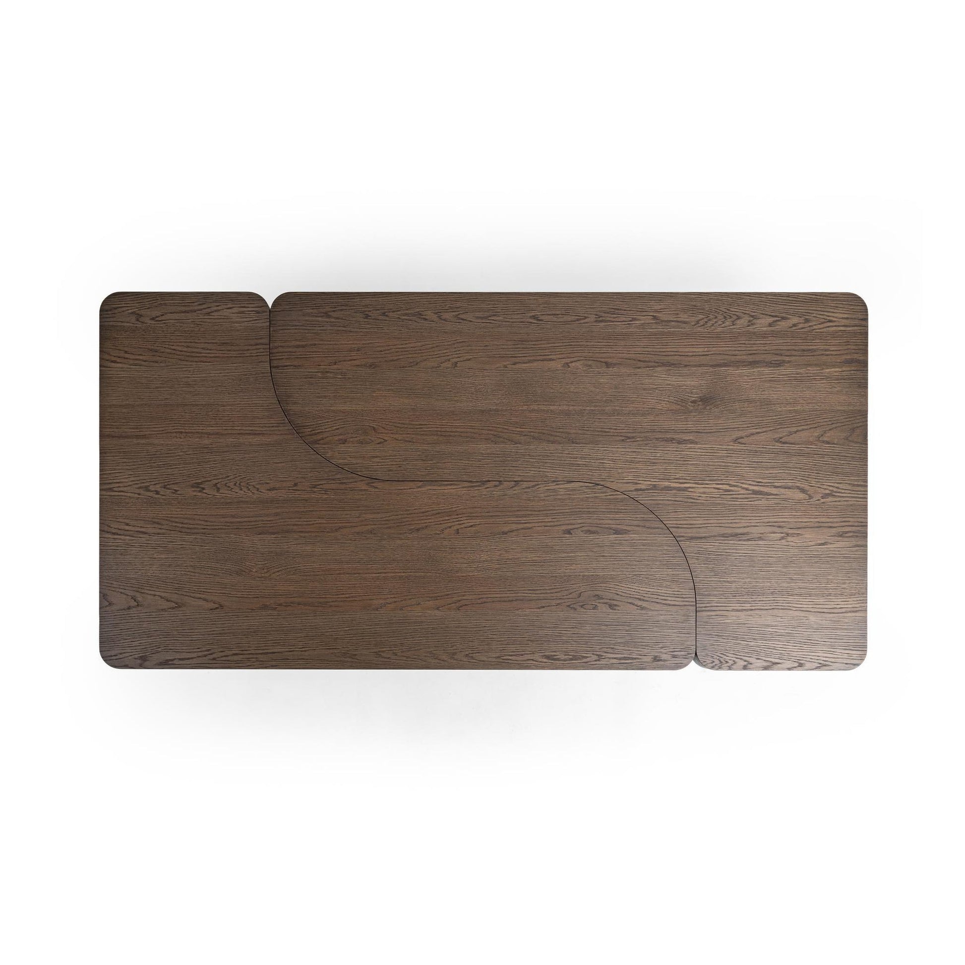 Havana Brown Oak Veneer Coffee Table Melina 2 Piece Coffee Table Collection