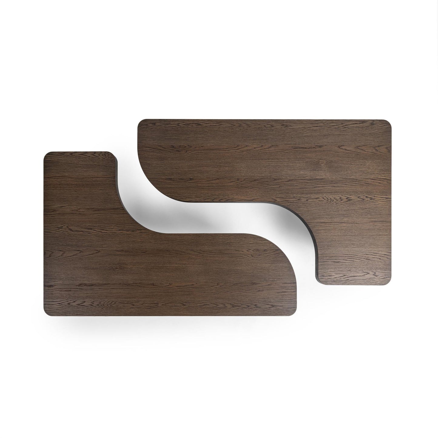 Havana Brown Oak Veneer Coffee Table Melina 2 Piece Coffee Table Collection