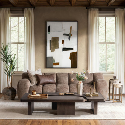 Havana Brown Oak Veneer Coffee Table Melina 2 Piece Coffee Table Collection