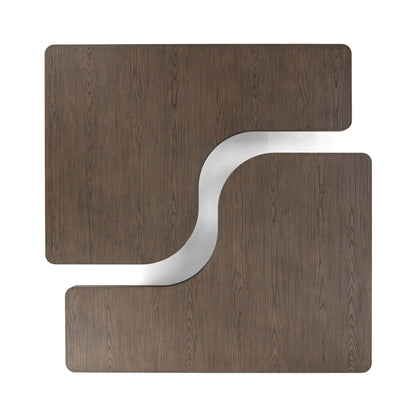 Havana Brown Oak Veneer Coffee Table Melina 2 Piece Coffee Table Collection