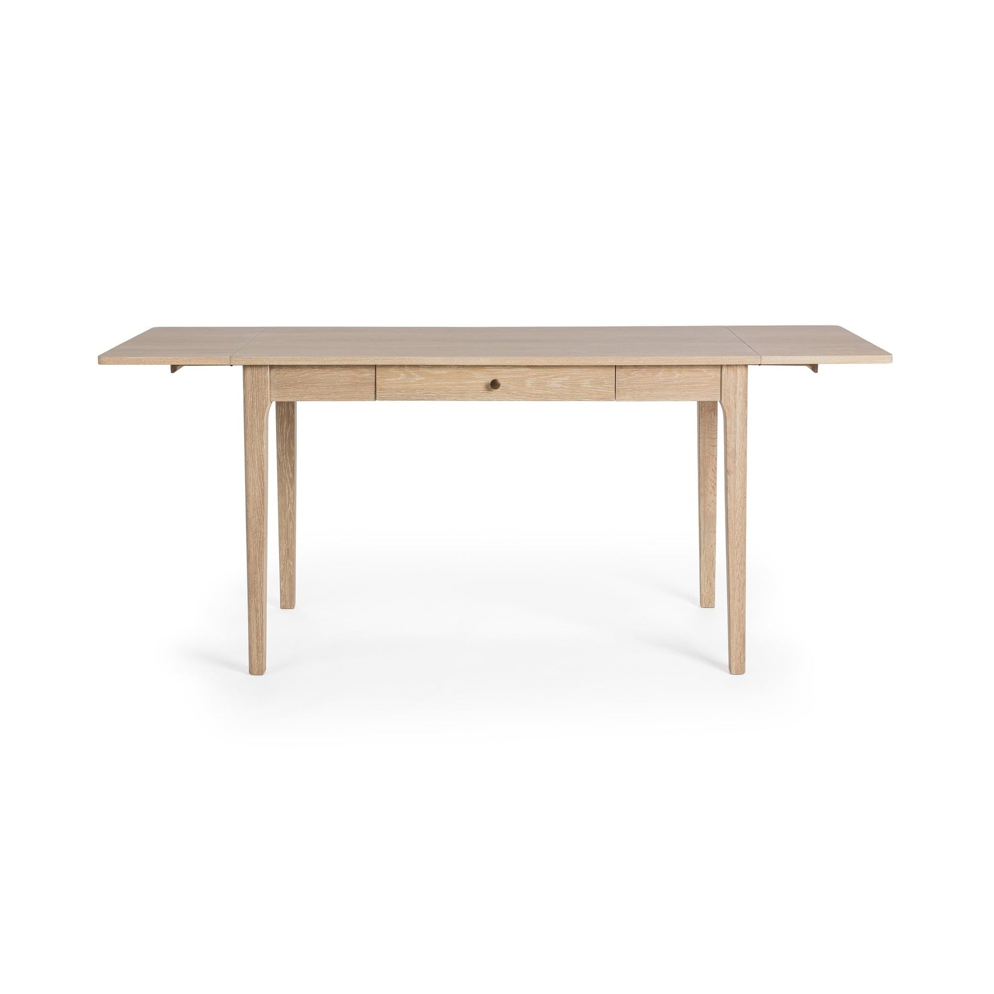 Coastal Drift Oak Veneer Desk Karl Extendable Desk Collection