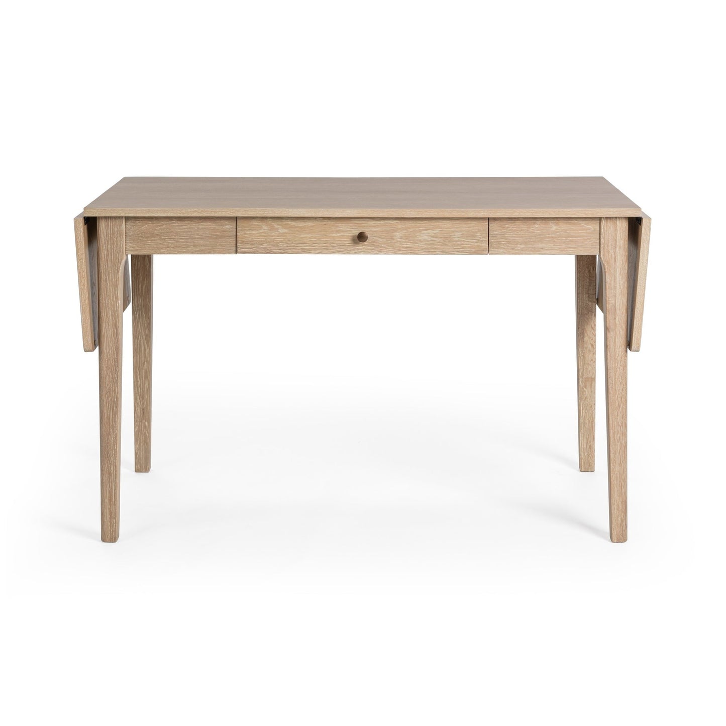 Coastal Drift Oak Veneer Desk Karl Extendable Desk Collection