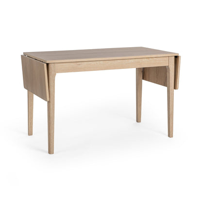 Coastal Drift Oak Veneer Desk Karl Extendable Desk Collection