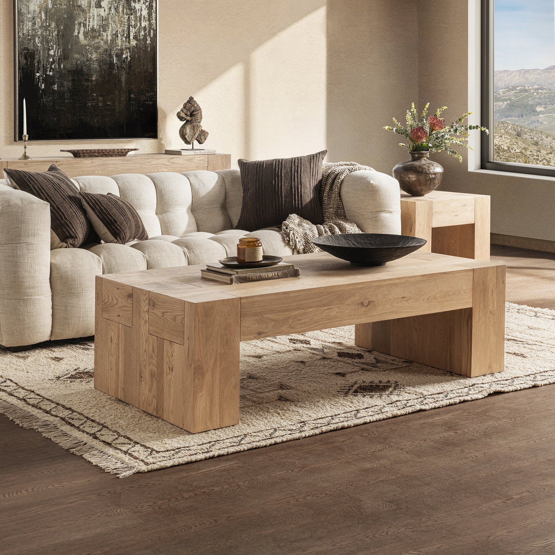 Coastal Haven Reclaimed Oak Coffee Table Bristol Coffee Table Collection