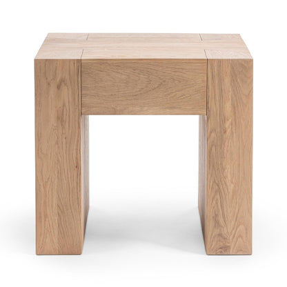 Coastal Haven Reclaimed Oak Accent & End Table Bristol End Table Collection