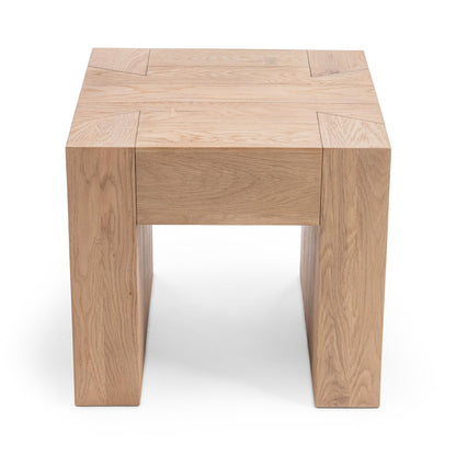 Coastal Haven Reclaimed Oak Accent & End Table Bristol End Table Collection
