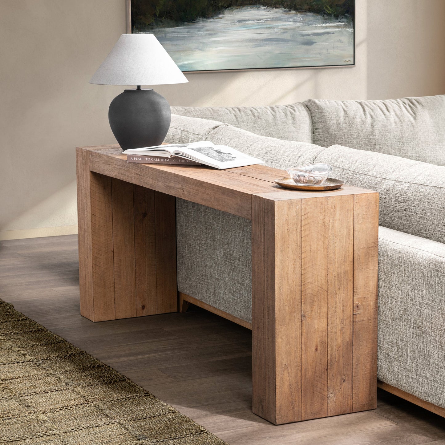 Sunfield Reclaimed Pine Console Table Clayton Console Table Collection