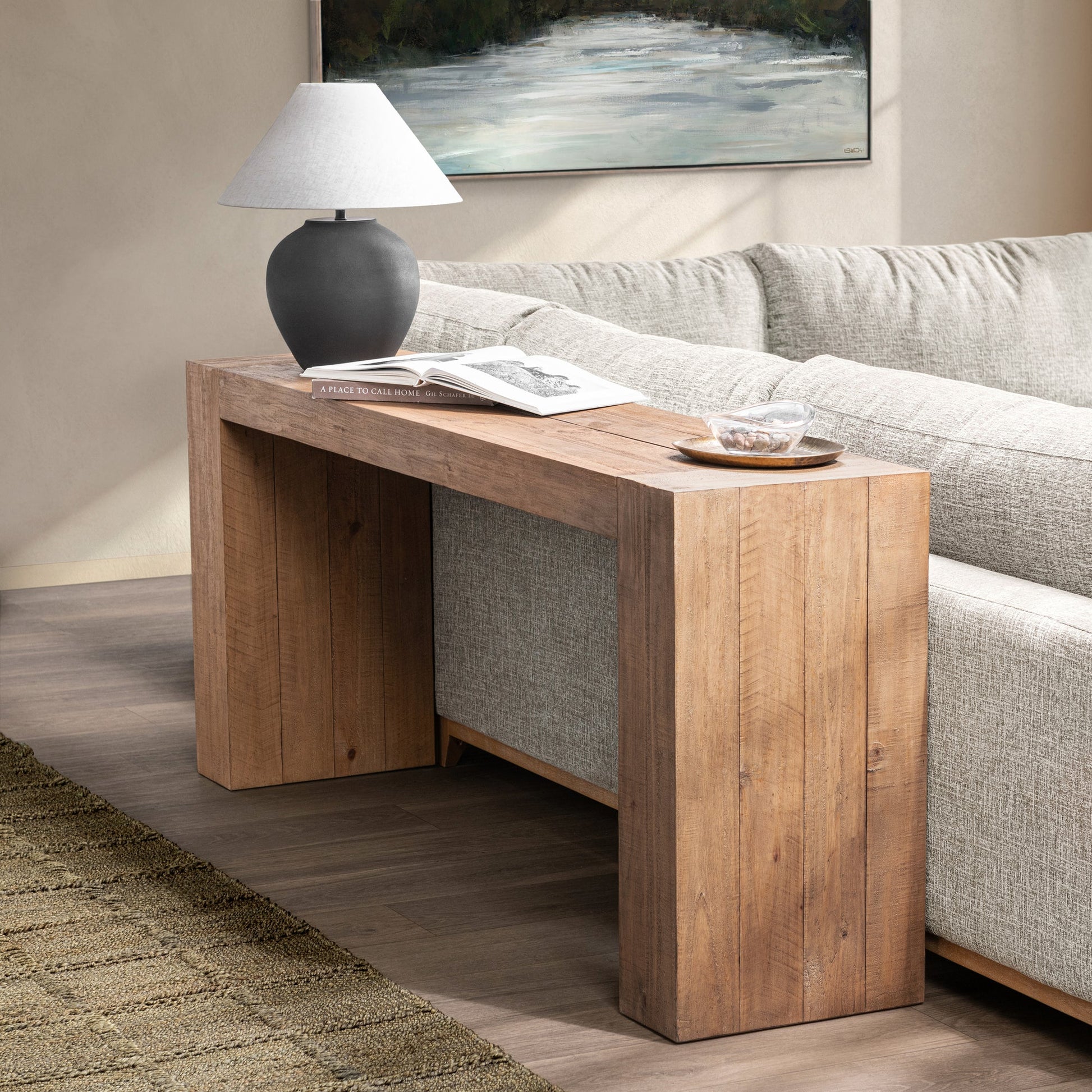 Sunfield Reclaimed Pine Console Table Clayton Console Table Collection