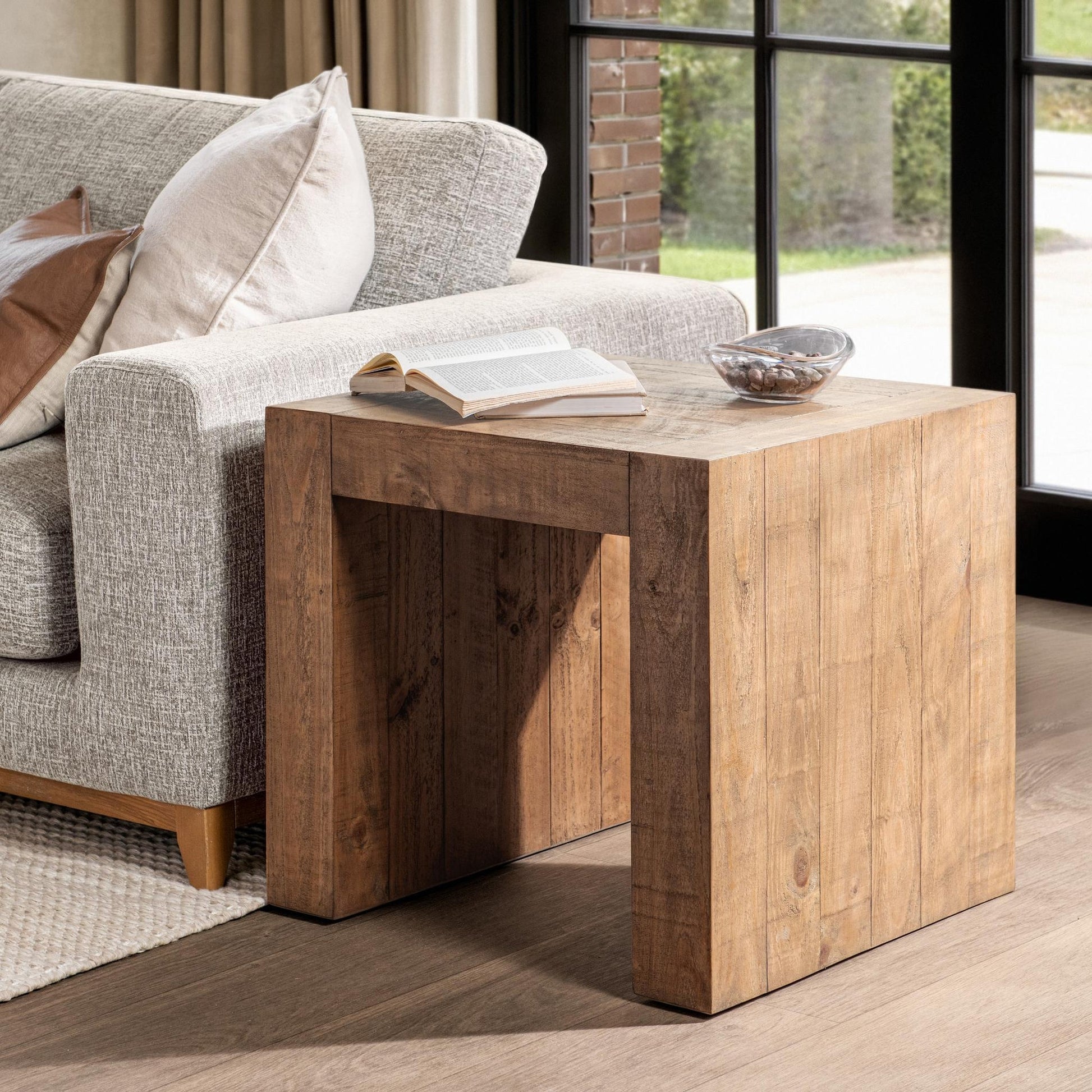 Sunfield Reclaimed Pine Accent & End Table Clayton End Table Collection