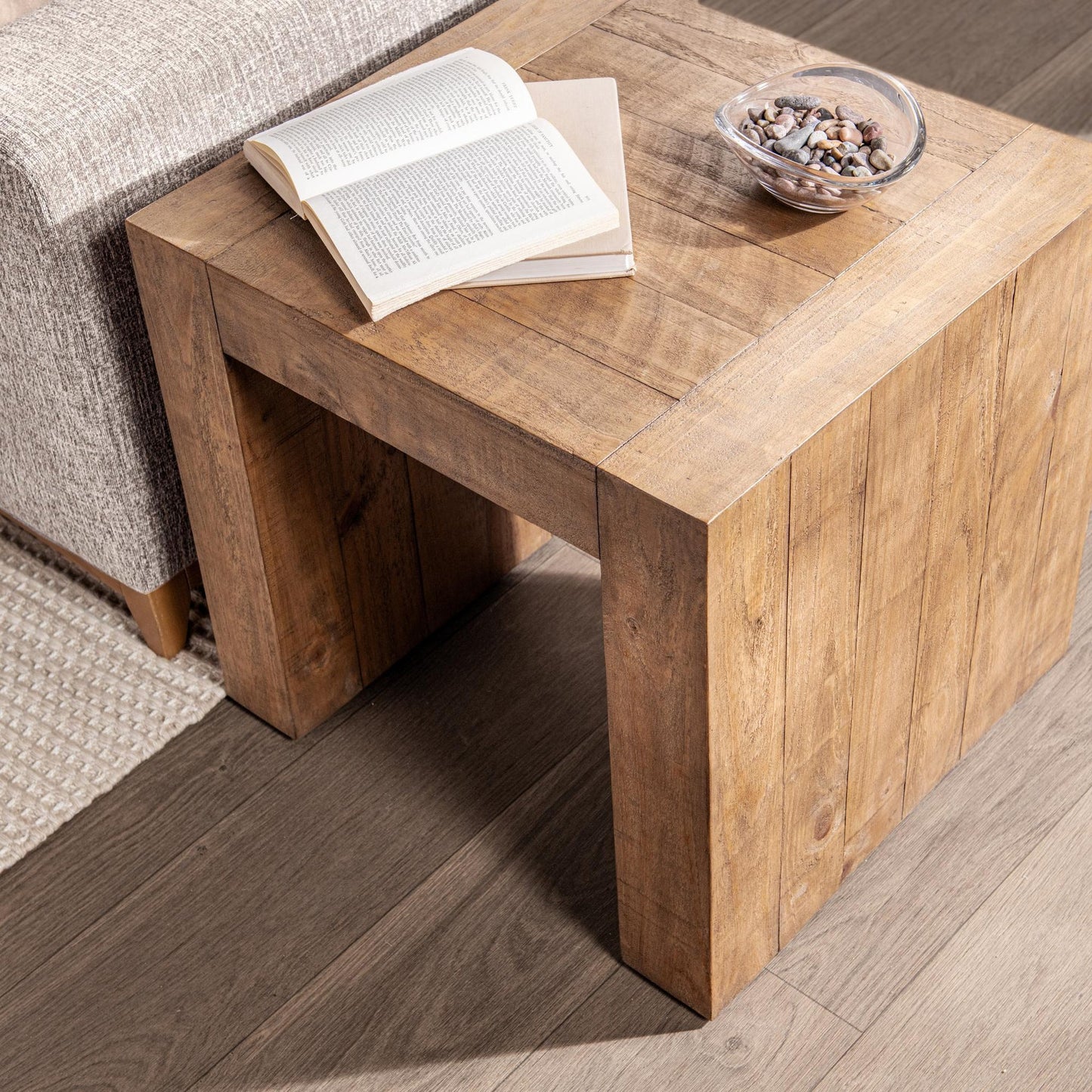 Sunfield Reclaimed Pine Accent & End Table Clayton End Table Collection