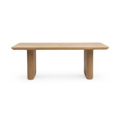 Oak Veneer Dining Table Vander 84" Dining Table Collection