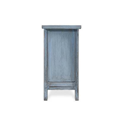 Blue Reclaimed Pine Buffets & Cabinet Crafton Three-Drawer Four-Door Cabinet Collection