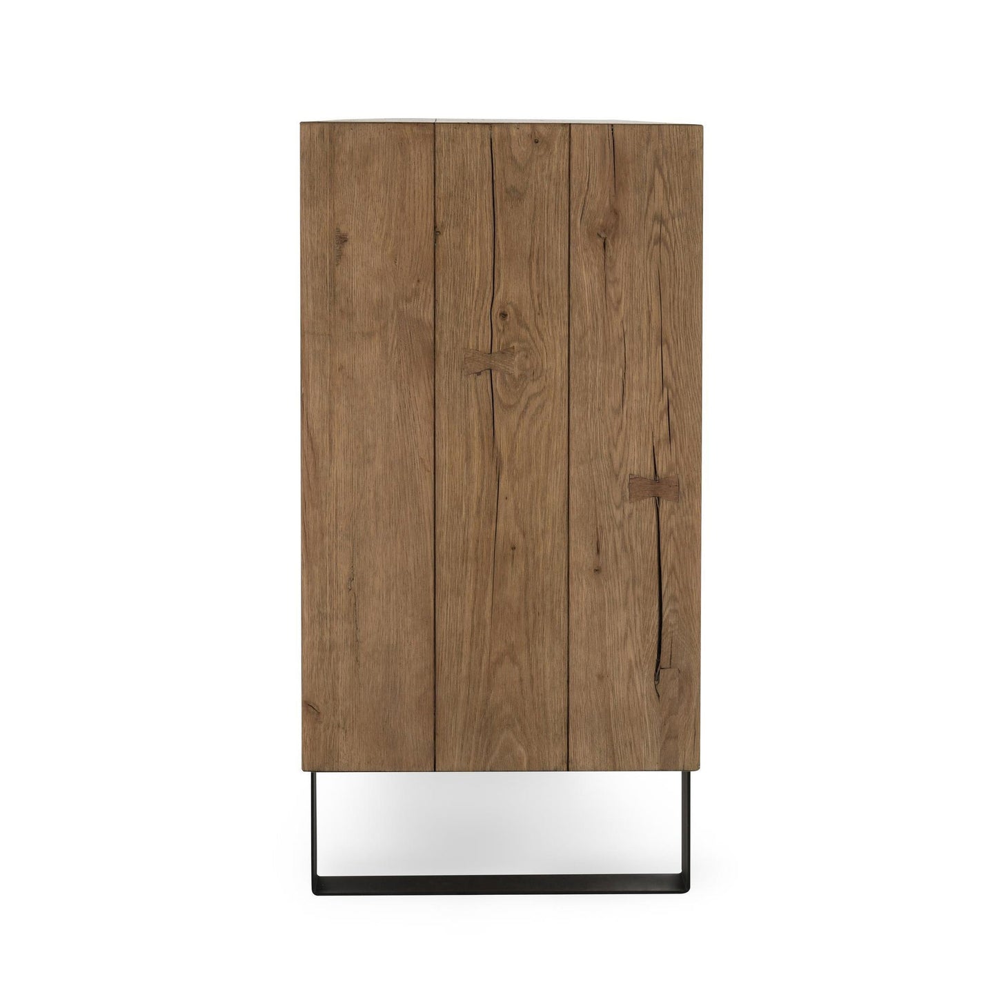 Cafe Brown Reclaimed Oak Buffets & Cabinet Danica Four-Door Buffet Collection