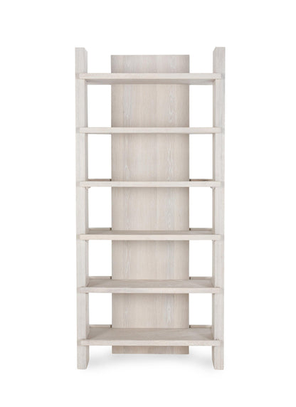 Milk White Oak Veneer Bookcase Doku Bookcase Collection