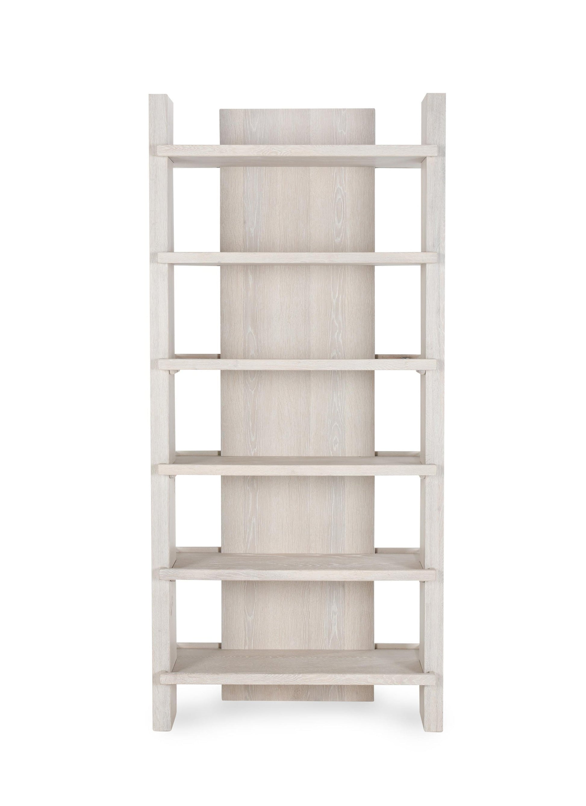 Milk White Oak Veneer Bookcase Doku Bookcase Collection