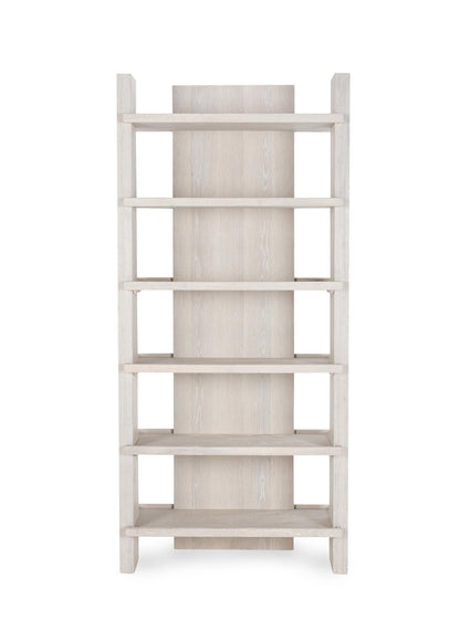 Milk White Oak Veneer Bookcase Doku Bookcase Collection
