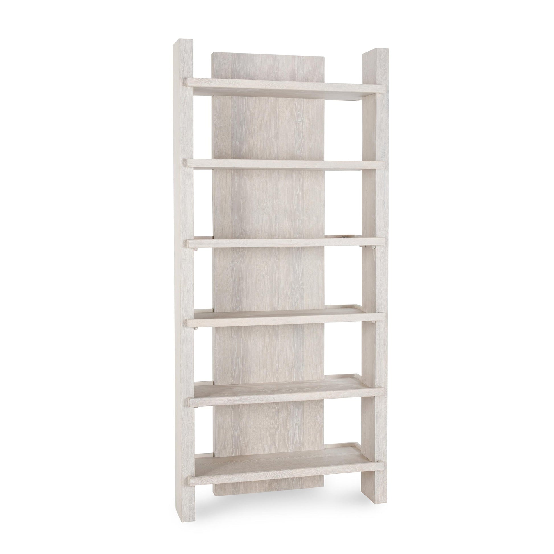 Milk White Oak Veneer Bookcase Doku Bookcase Collection