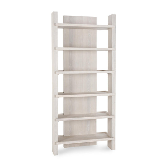 Milk White Oak Veneer Bookcase Doku Bookcase Collection