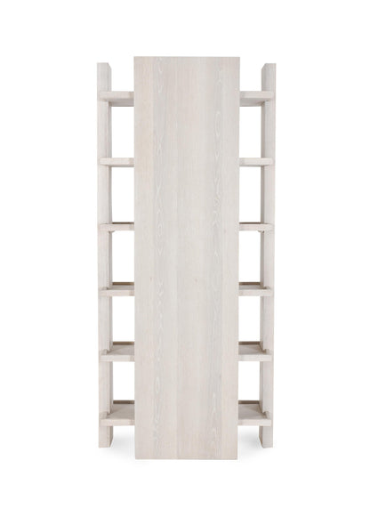 Milk White Oak Veneer Bookcase Doku Bookcase Collection