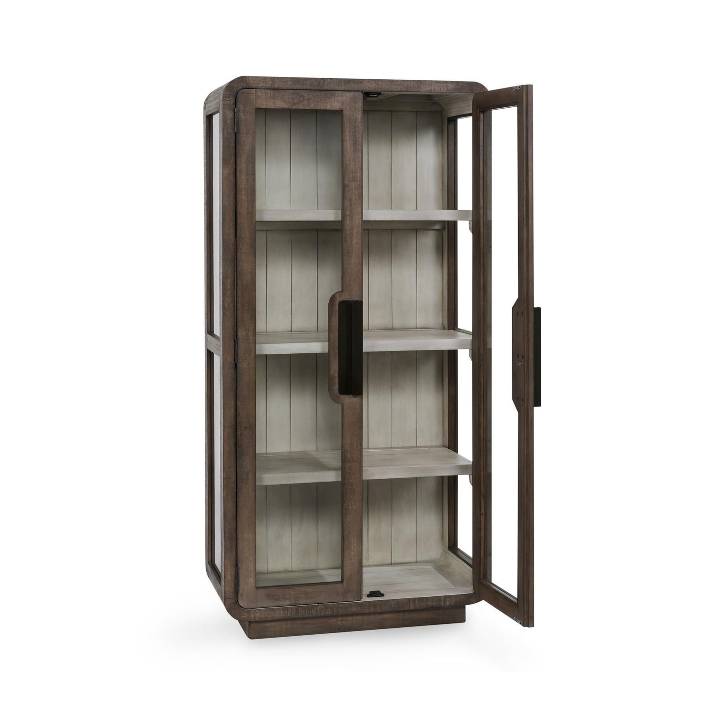 Ollie Display Cabinet Brown