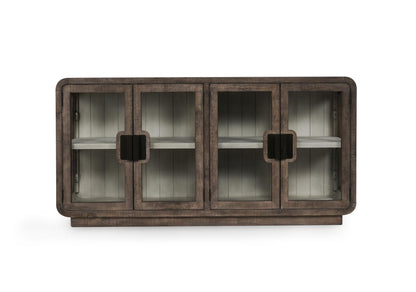 Brown Reclaimed Pine Buffets & Cabinet Ollie Four-Door Buffet Collection