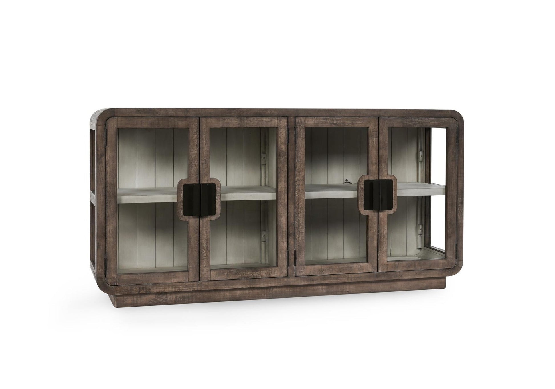 Brown Reclaimed Pine Buffets & Cabinet Ollie Four-Door Buffet Collection