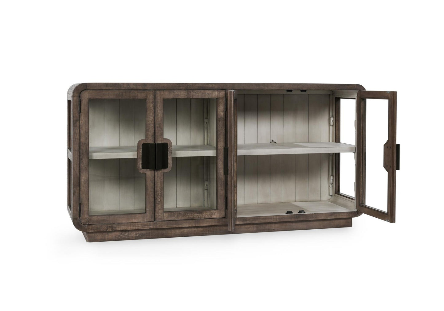 Brown Reclaimed Pine Buffets & Cabinet Ollie Four-Door Buffet Collection