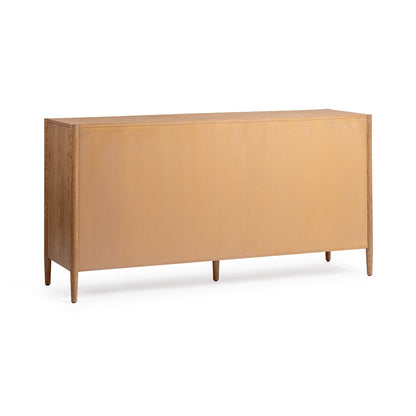 Napa Grove Oak Veneer Dresser Alisen Six-Drawer Dresser Collection
