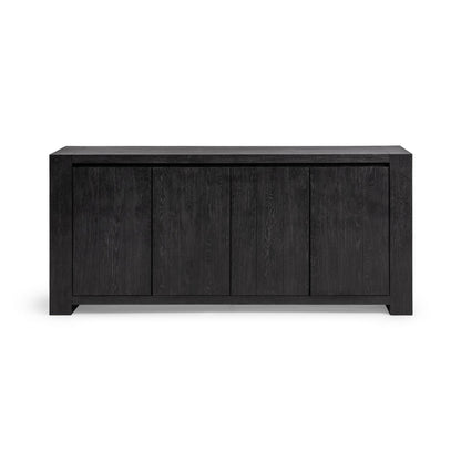 Onyx Haze Reclaimed Oak Buffets & Cabinet Bristol Four-Door Cabinet Collection