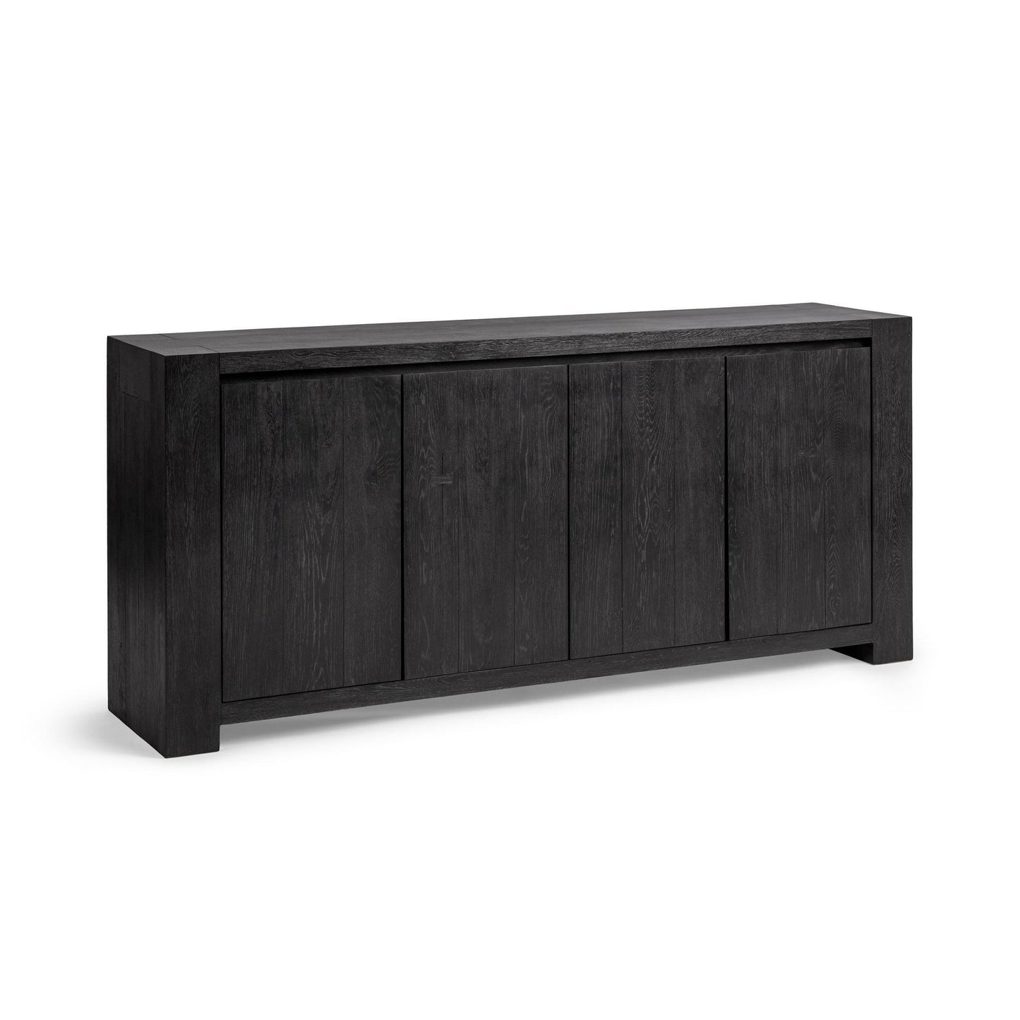 Onyx Haze Reclaimed Oak Buffets & Cabinet Bristol Four-Door Cabinet Collection